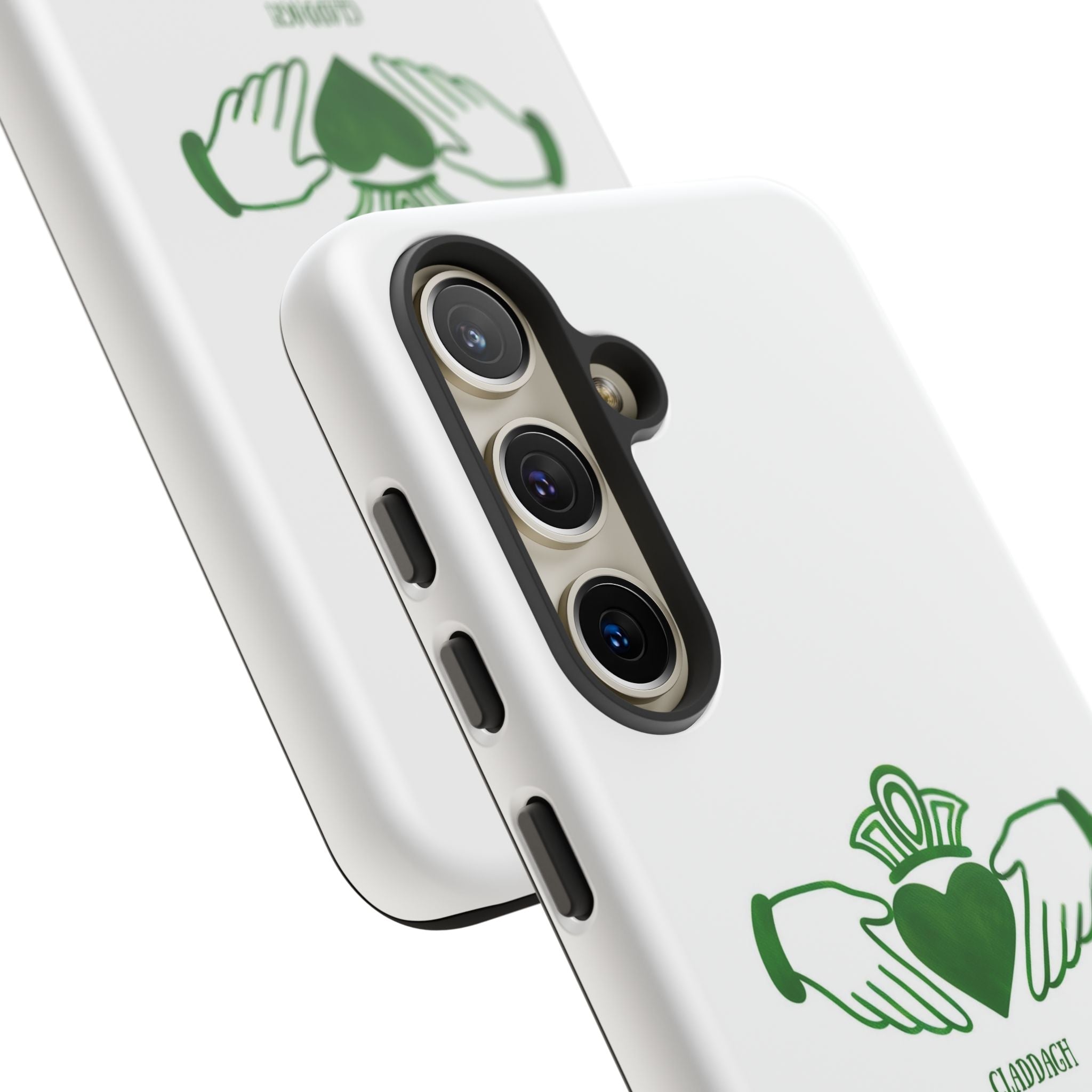Irish Claddagh Symbol Green Tough Case