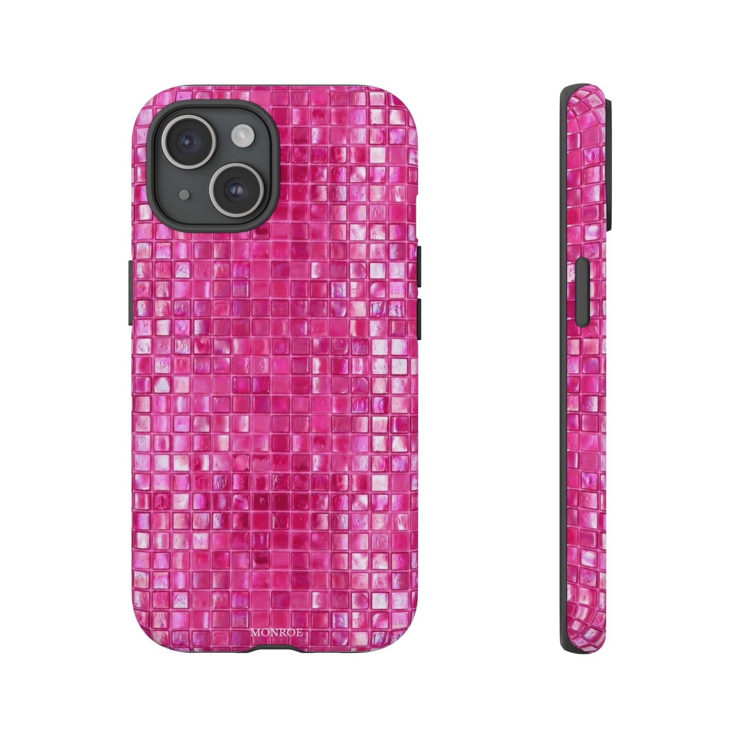 Hot Pink Mosaic Tough Case