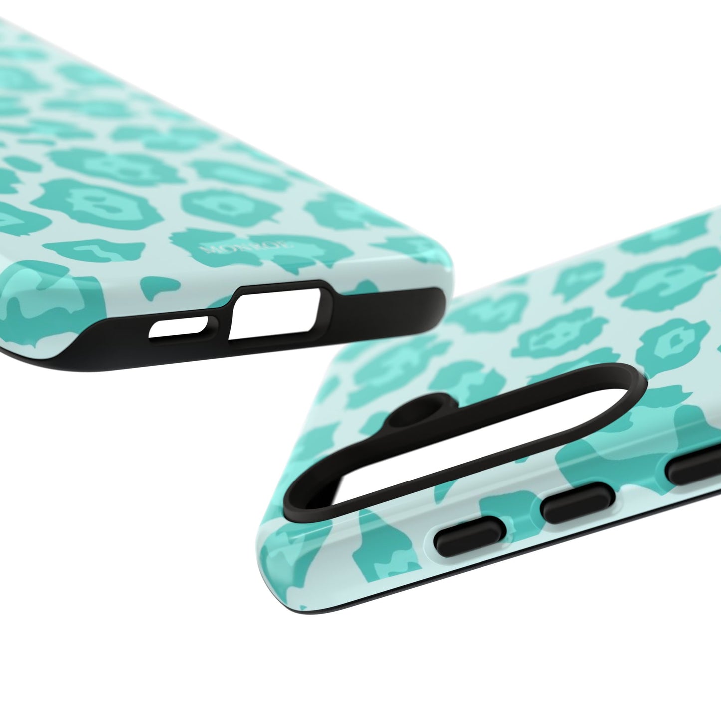 Teal Leopard Tough Case