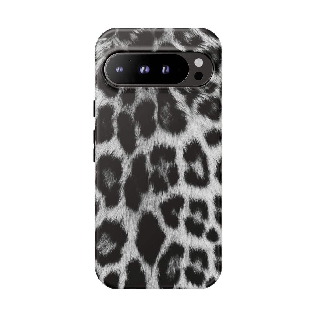 B&W Leopard Phone Case
