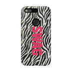 'SWAG' Zebra Print Tough Case