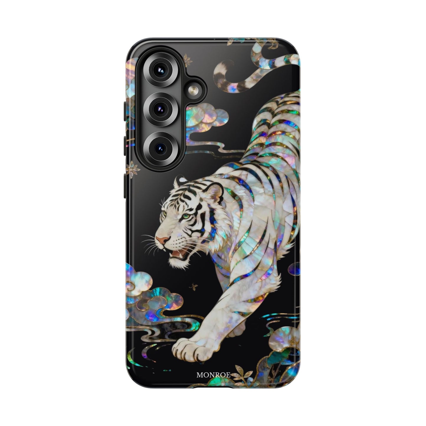 Iridescent White Tiger Tough Case