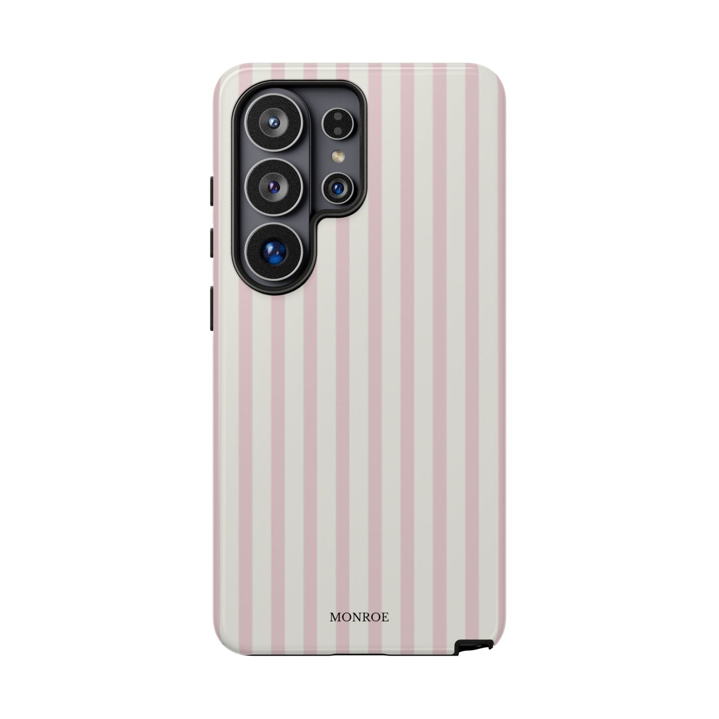 Light Pink Stripe Tough Phone Case