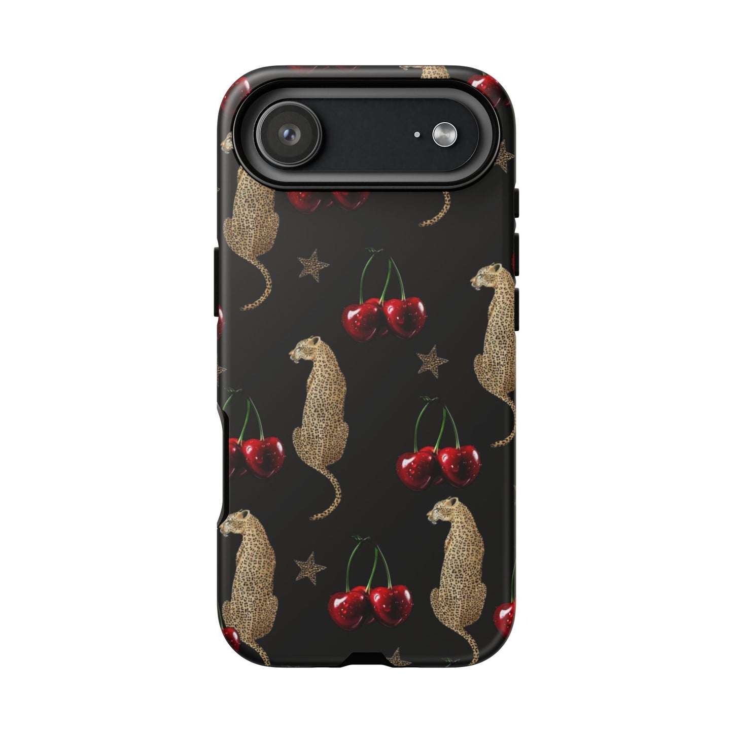 Leopard & Cherry Tough Case