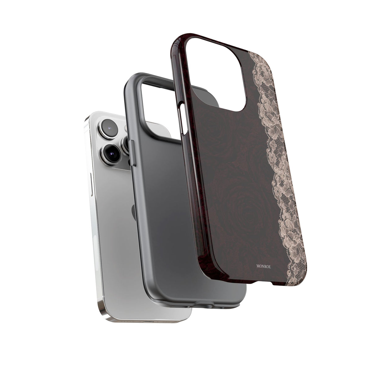 Burgundy Rose Tough Case