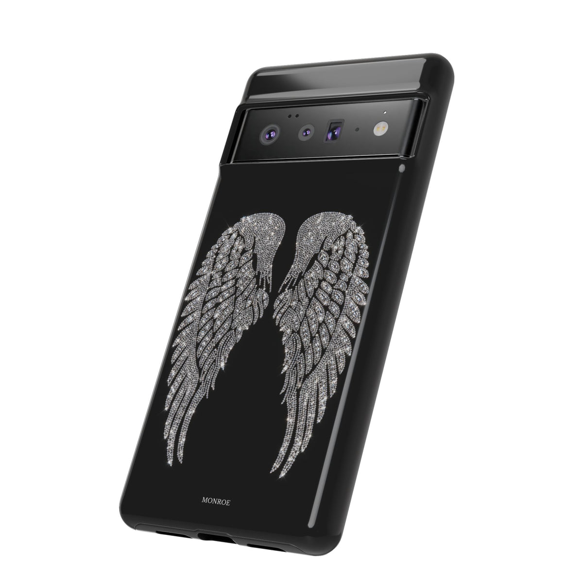 Silver Angel Wings Tough Case