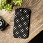 Black Polka Dot Phone Case