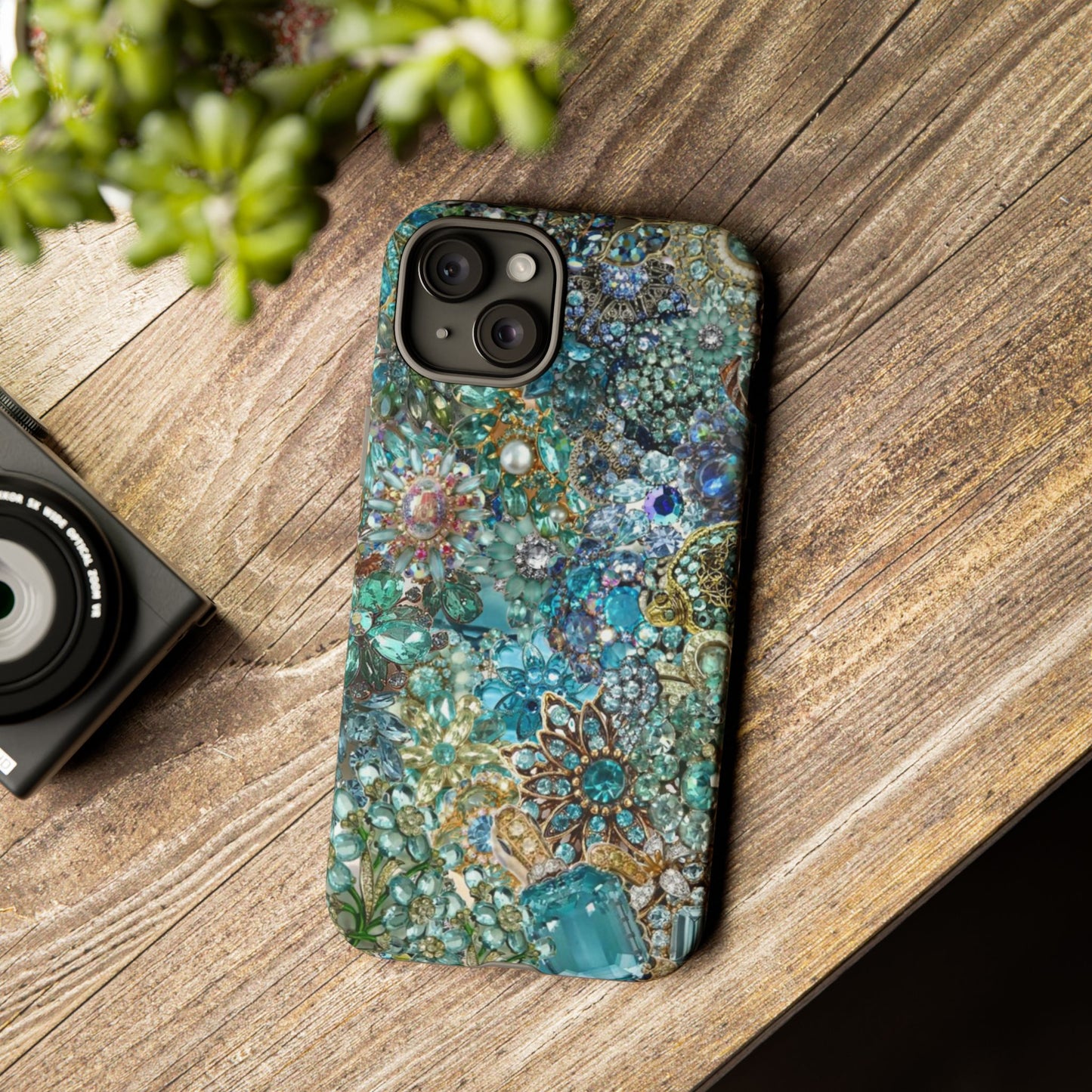 Turquoise Jewel Case