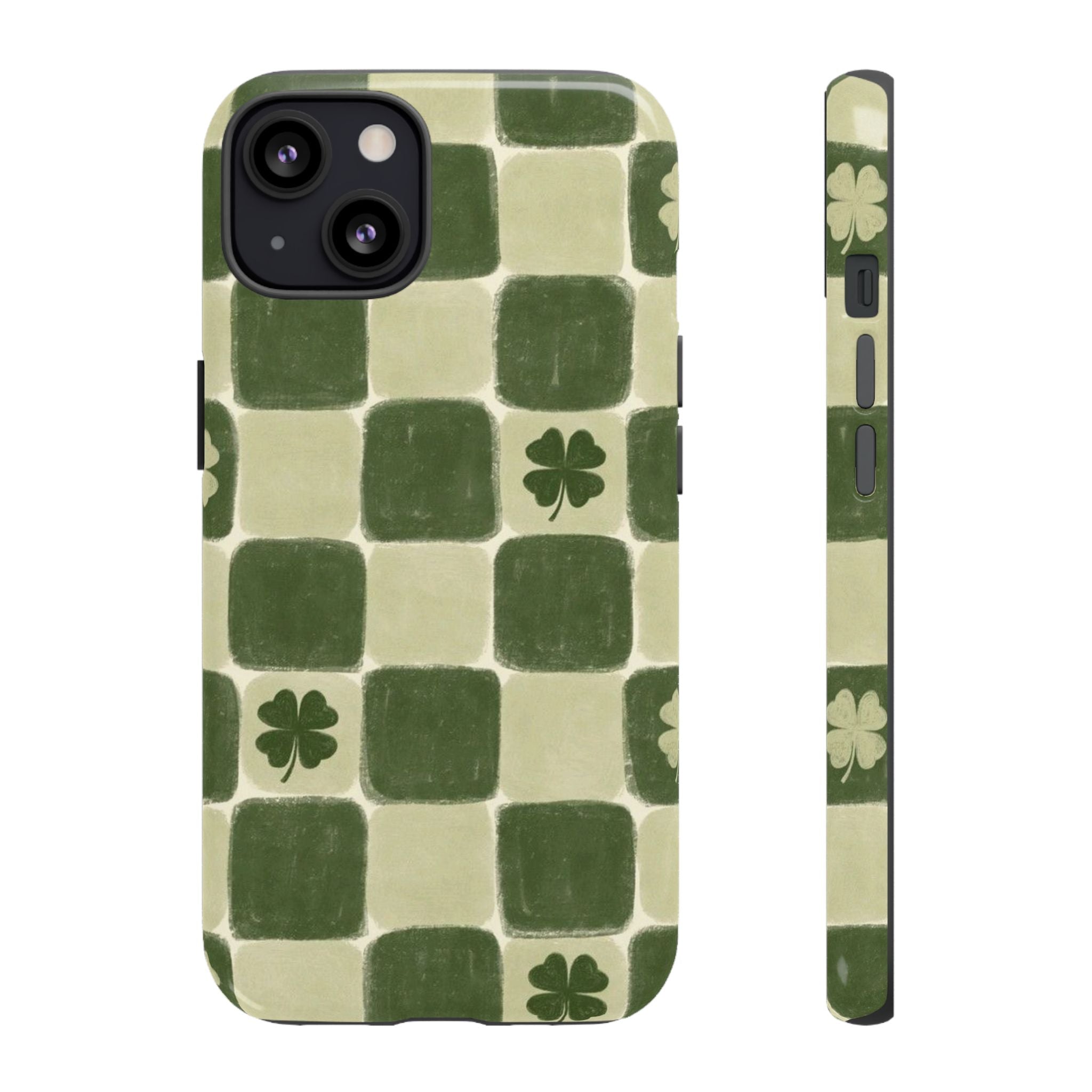 Clover Checker Tough Phone Case