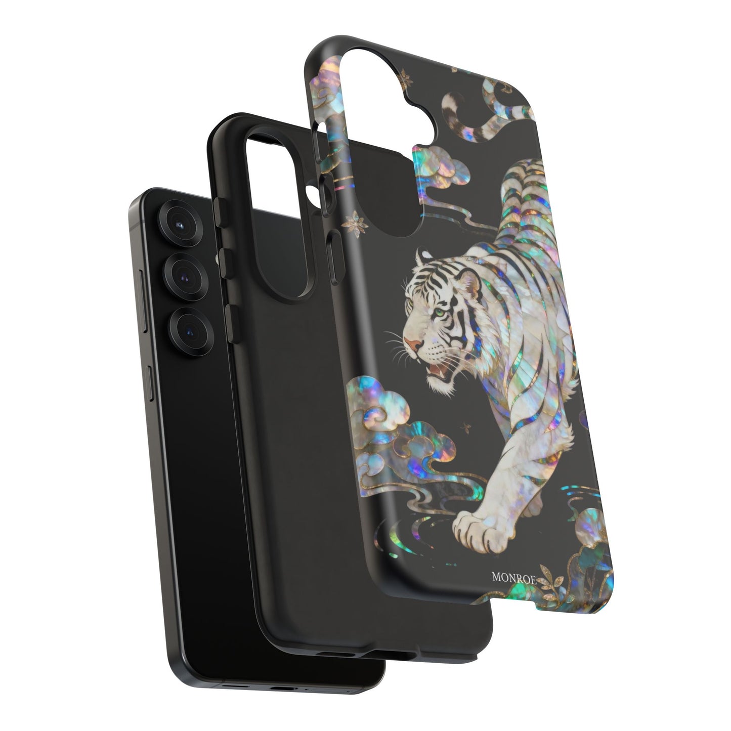 Iridescent White Tiger Tough Case