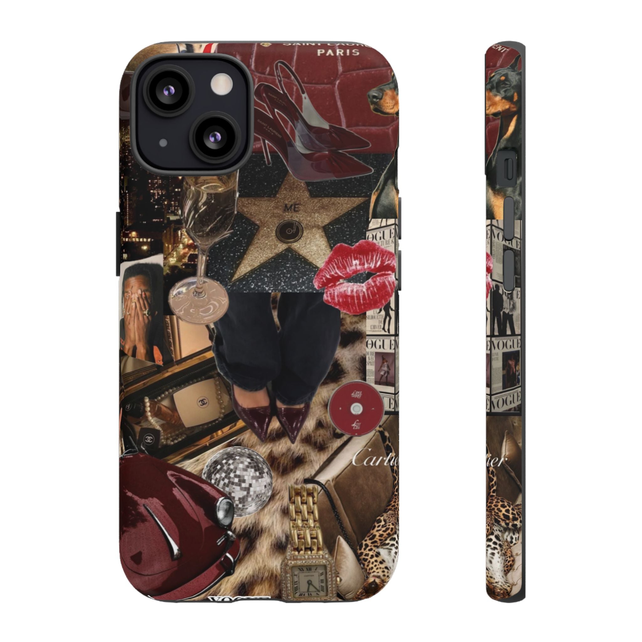 Cherry Red Aesthetic Phone Case