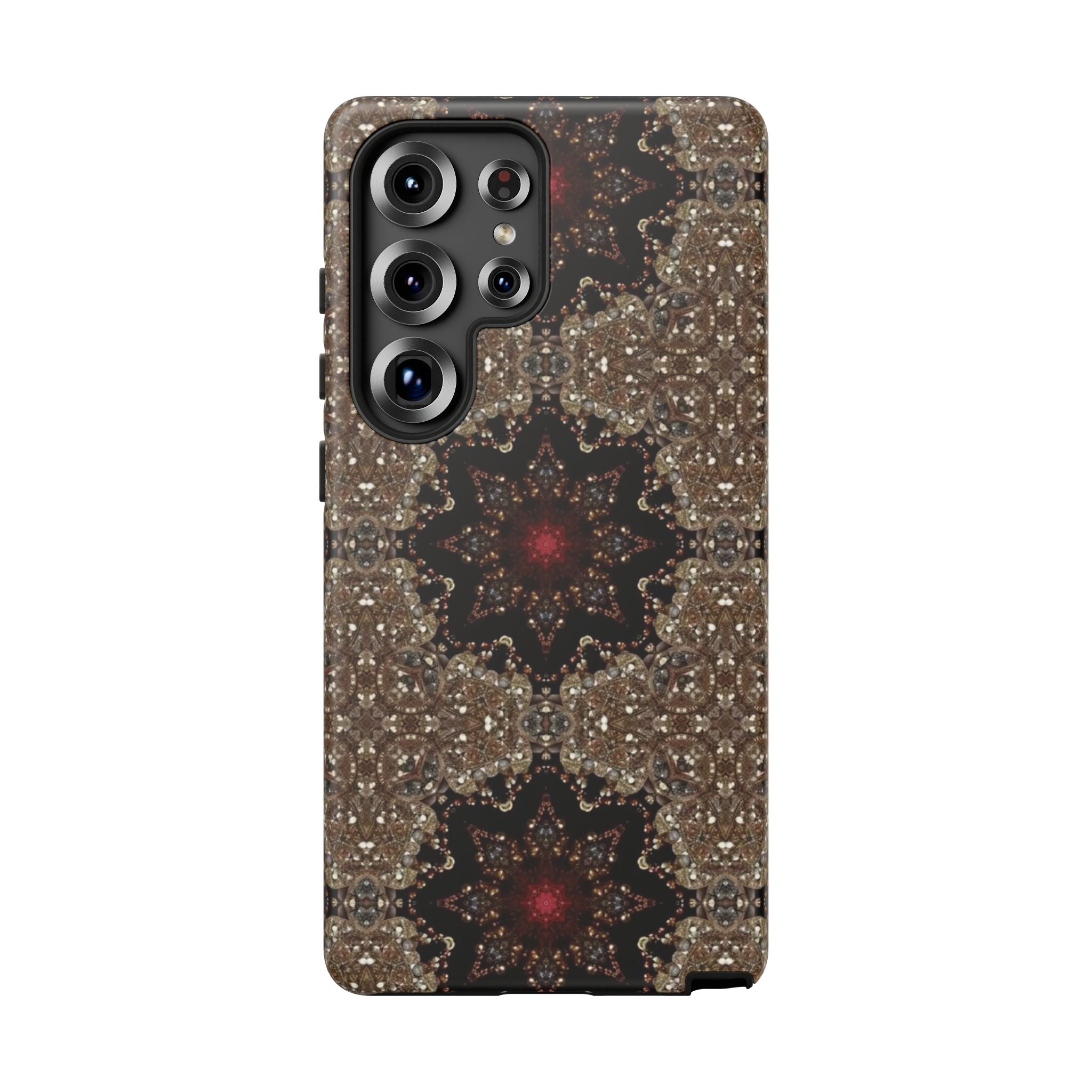 Brown Mandala Tough Protective Case