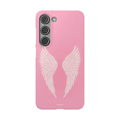 Pink Angel Wings Case