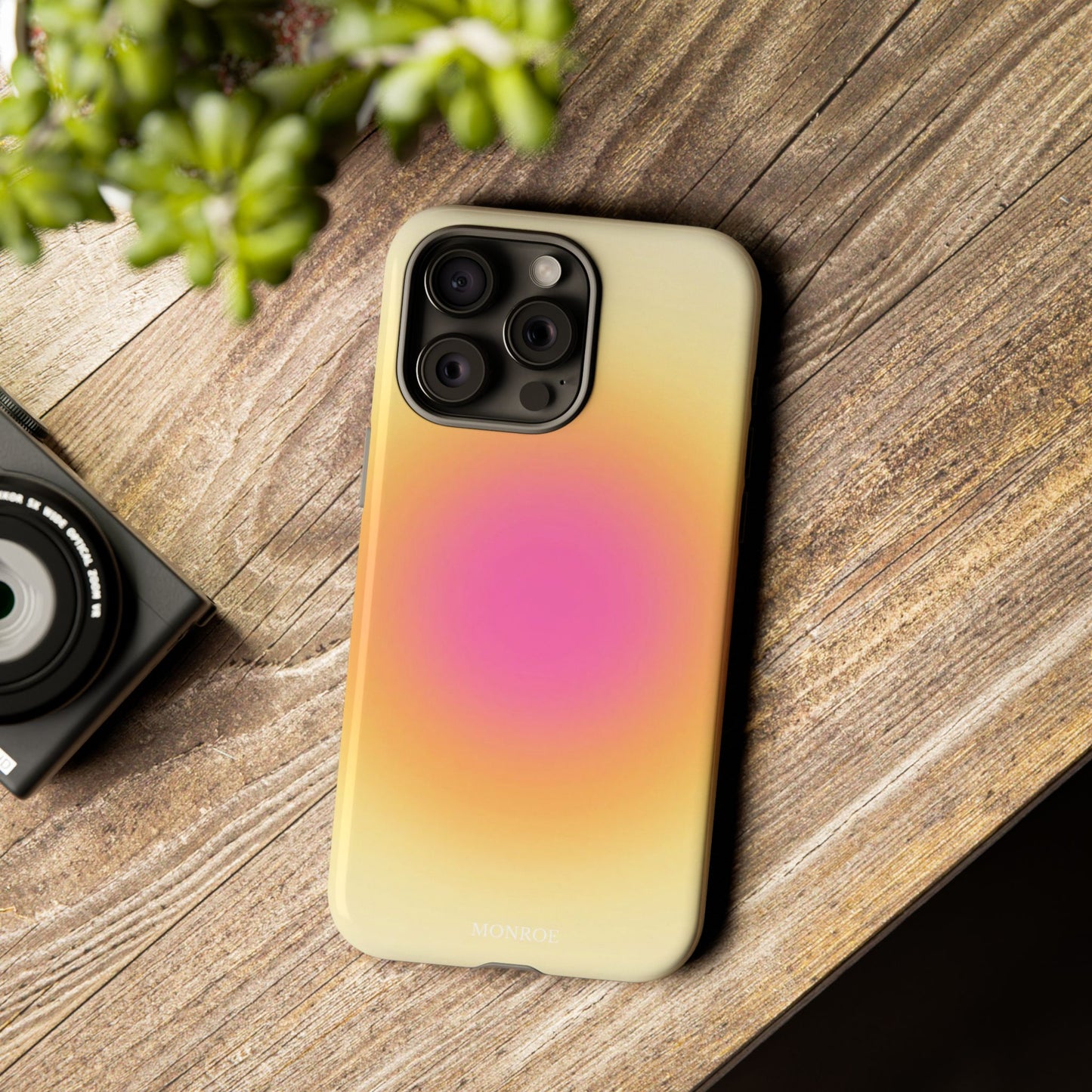 Yellow Sunset Gradient Tough Case