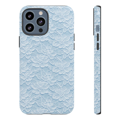 Glacier Blue Lace Tough Case