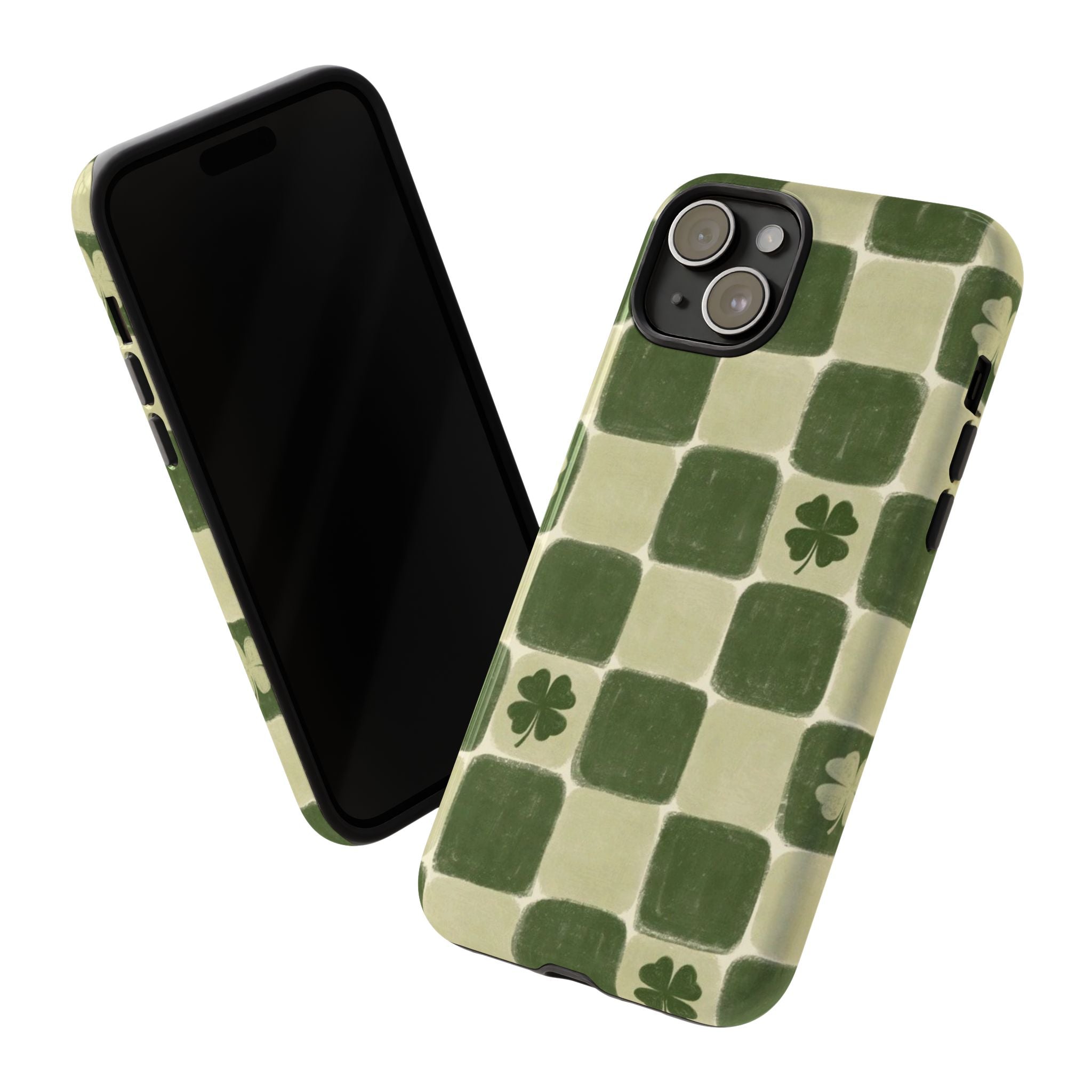 Clover Checker Tough Phone Case