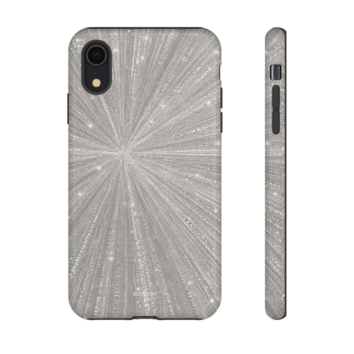 Sparkling Silver Burst Tough Case