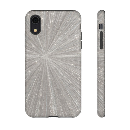 Sparkling Silver Burst Tough Case