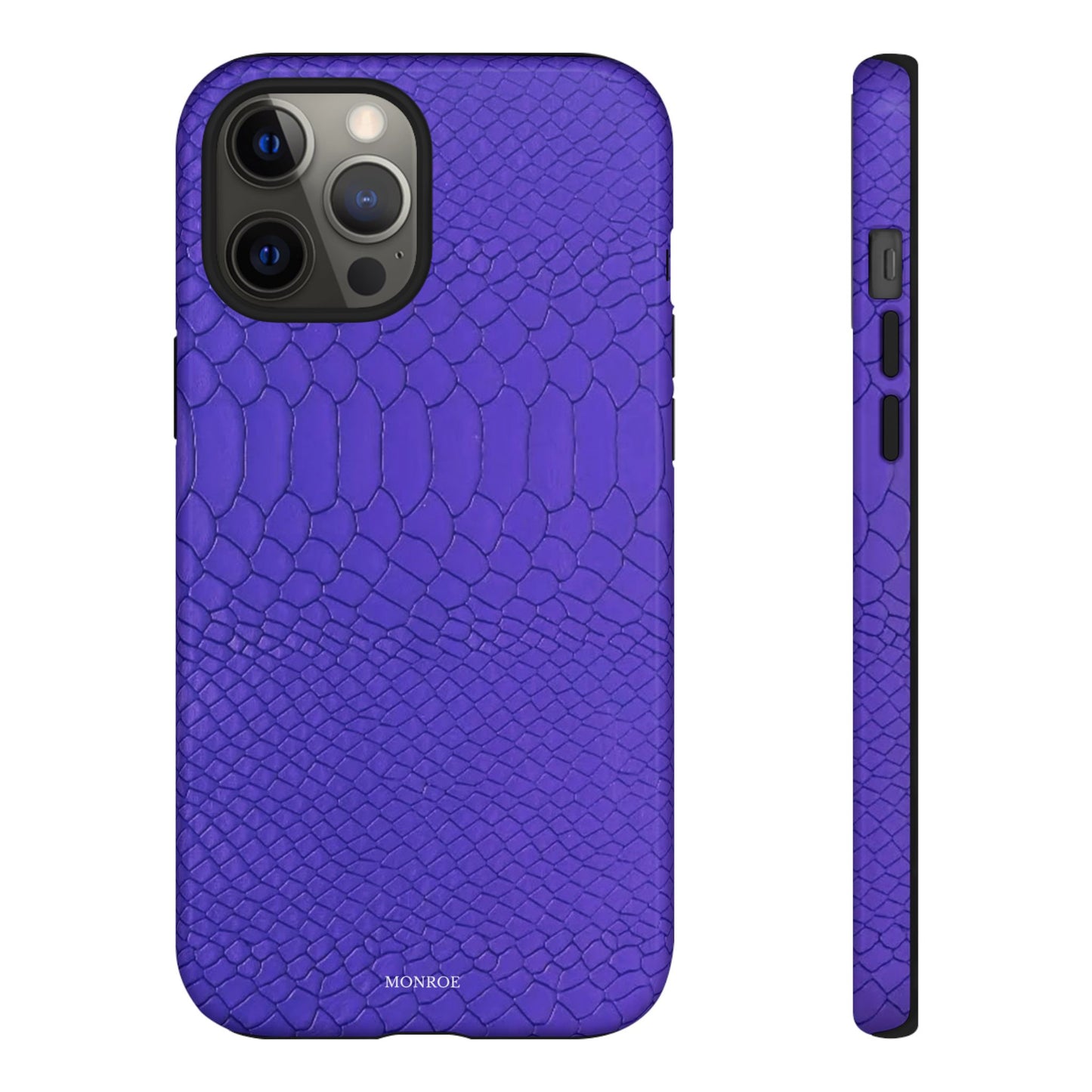 Dark Purple Snake Tough Case