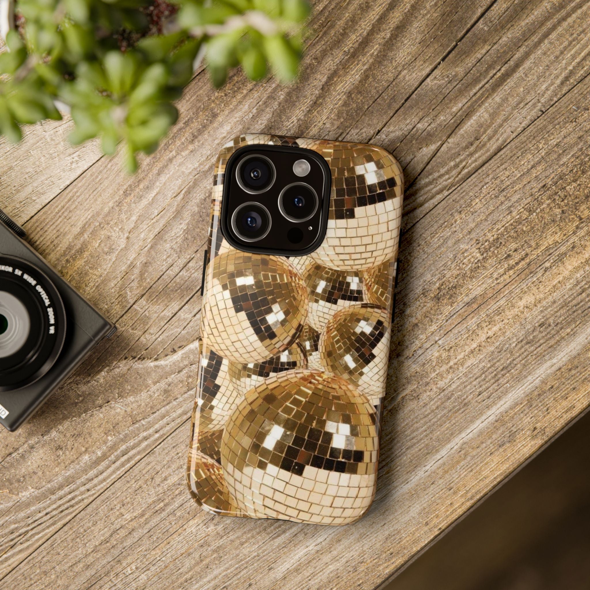 Golden Disco Phone Case