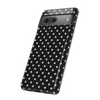 Black Polka Dot Phone Case