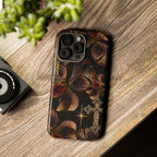 Floral Cross Pattern Tough Case