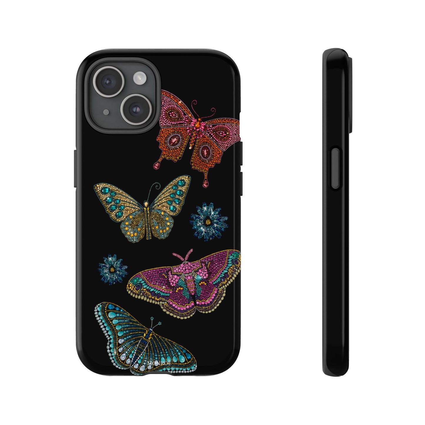 Butterfly Beaded Tough Case