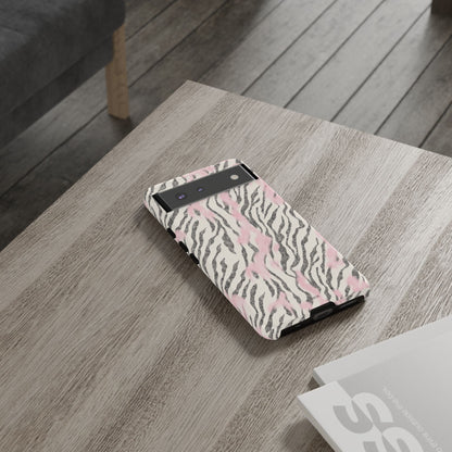Light Pink Zebra Tough Case