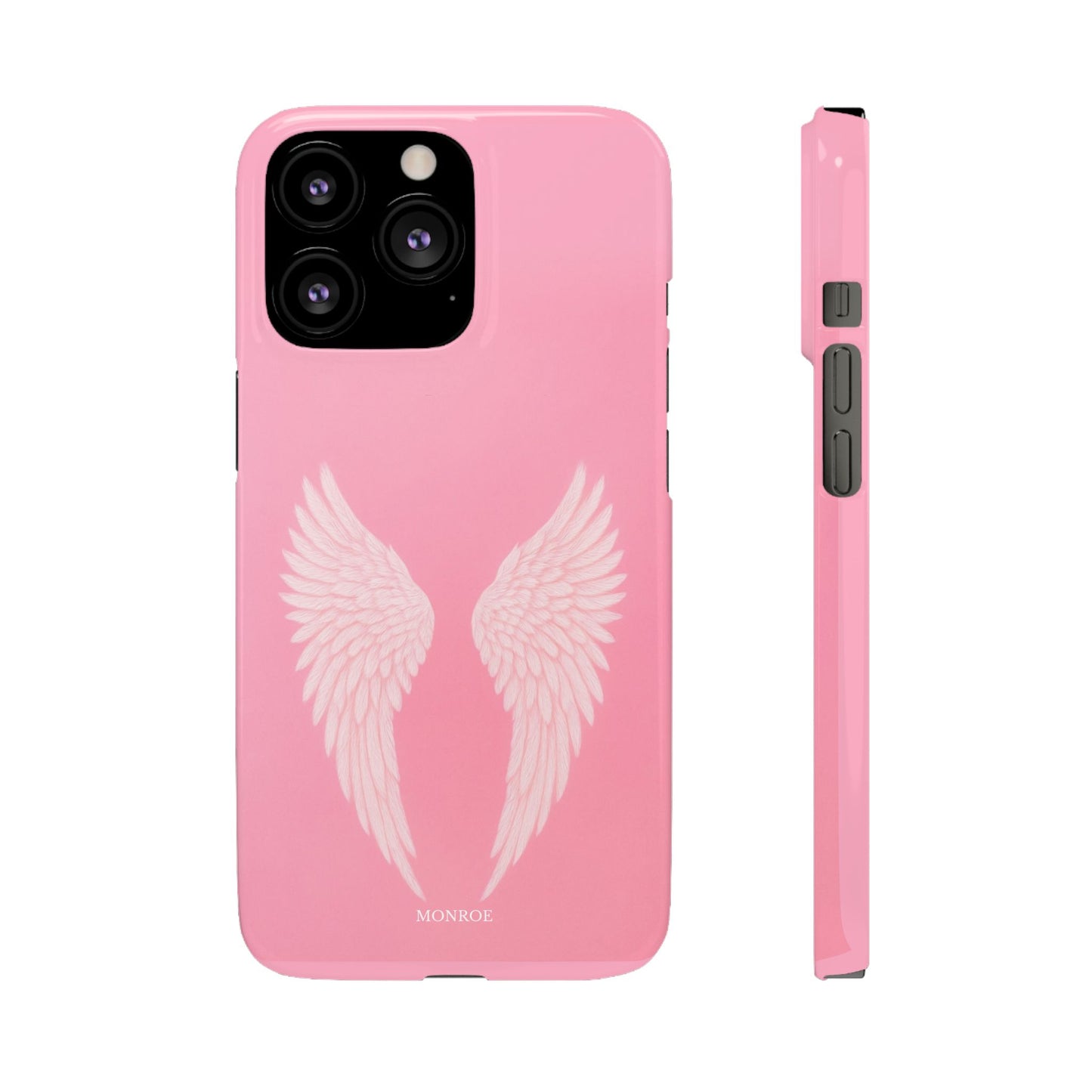 Pink Angel Wings Case