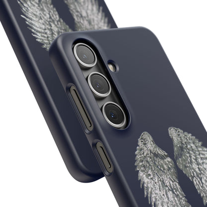 Navy Angel Wings Case