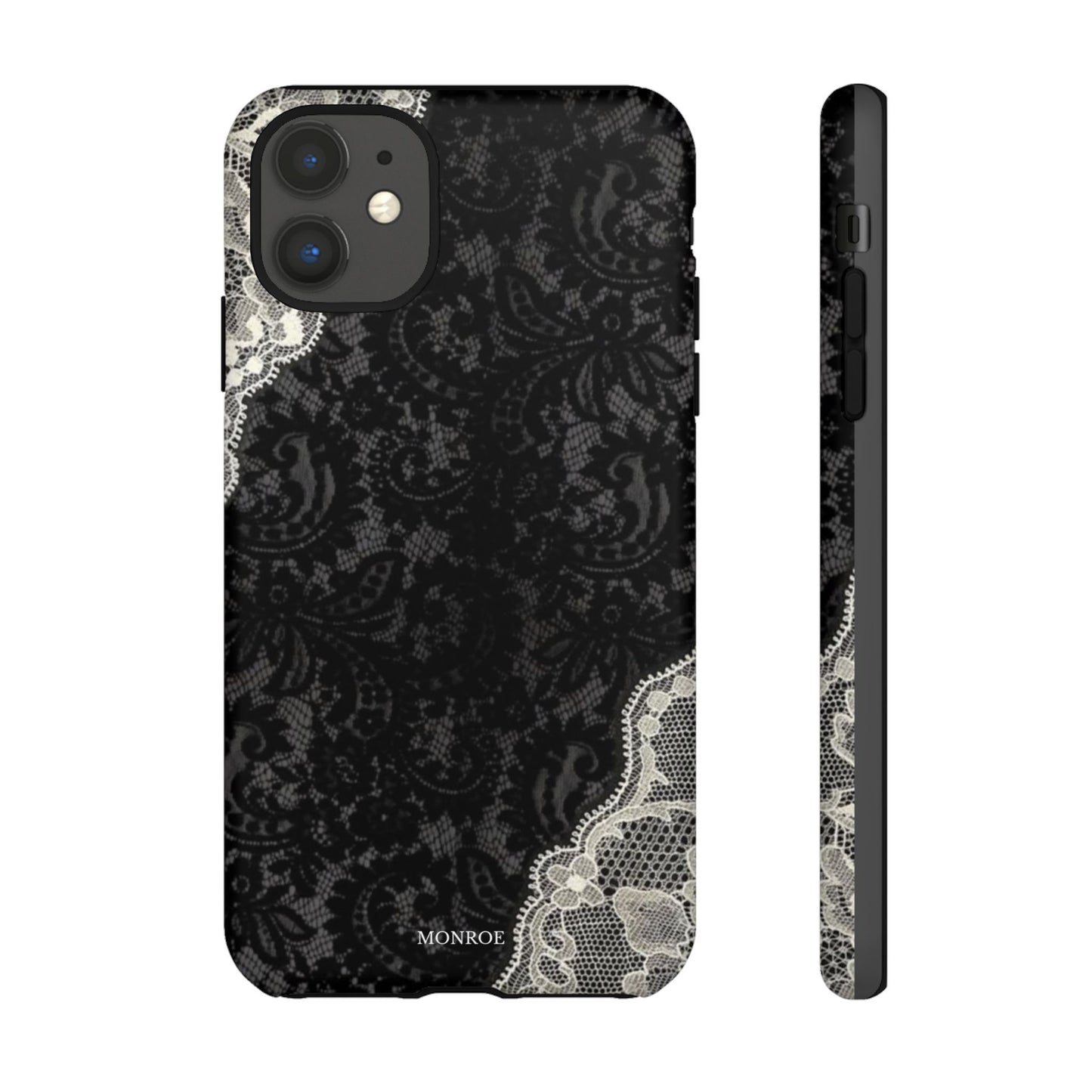 Black & White Edged Tough Case