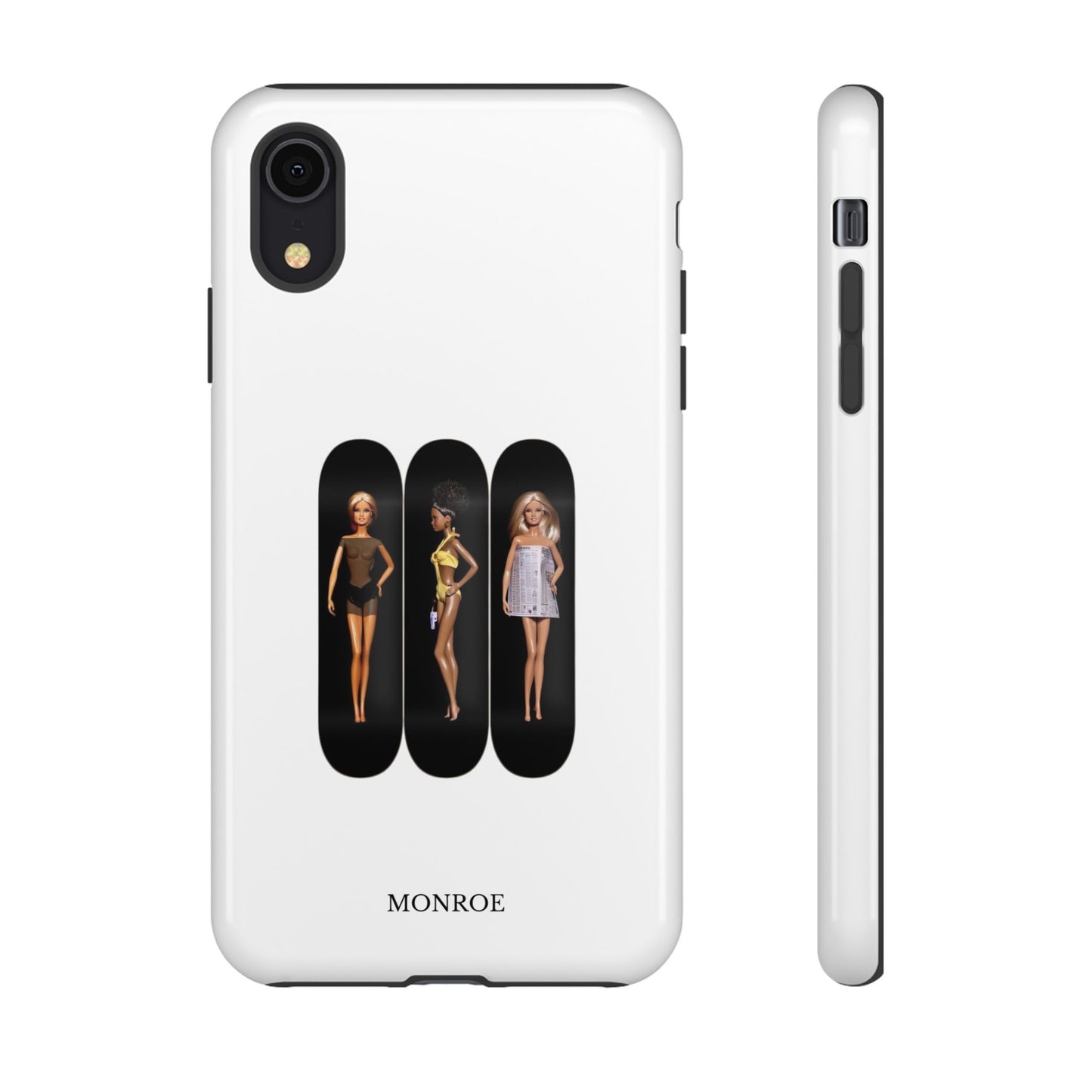 Retro Doll Skateboard Tough Case