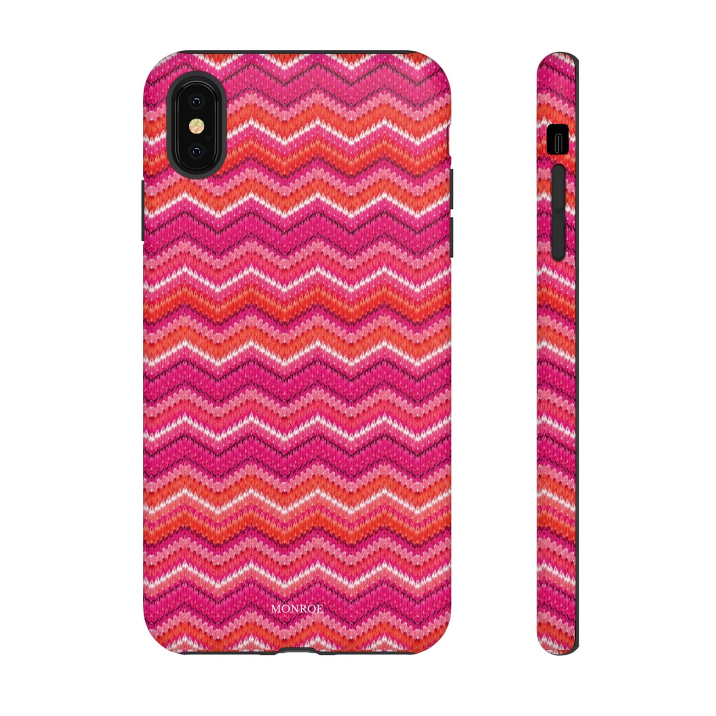Pink Zigzag Tough Case