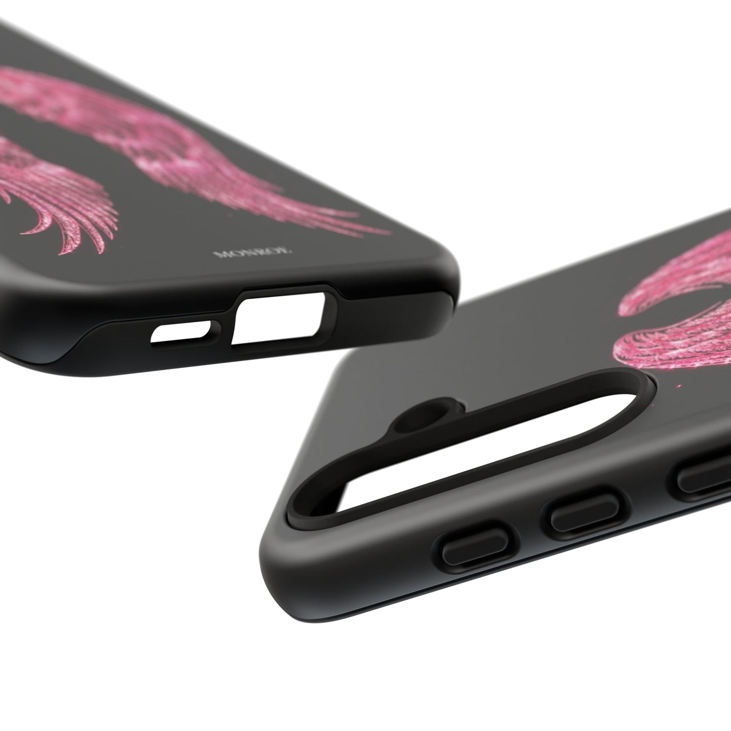 Pink Glitter Angel Tough Case