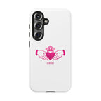 Pink Irish Claddagh Symbol Tough Phone Case