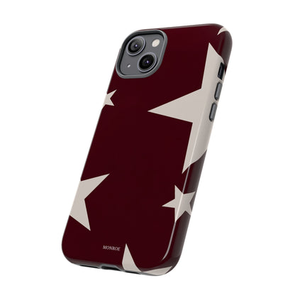 Burgundy Stars Tough Case