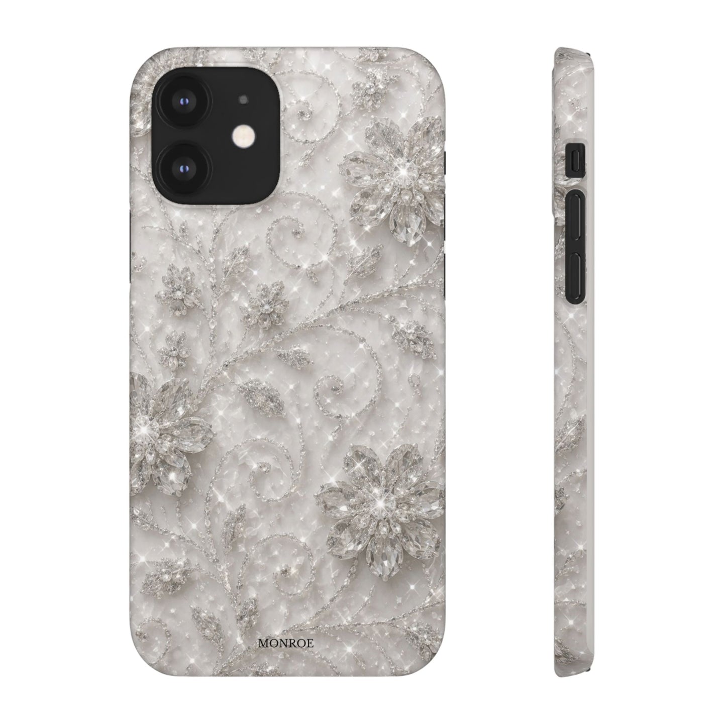 Glittery Floral Case