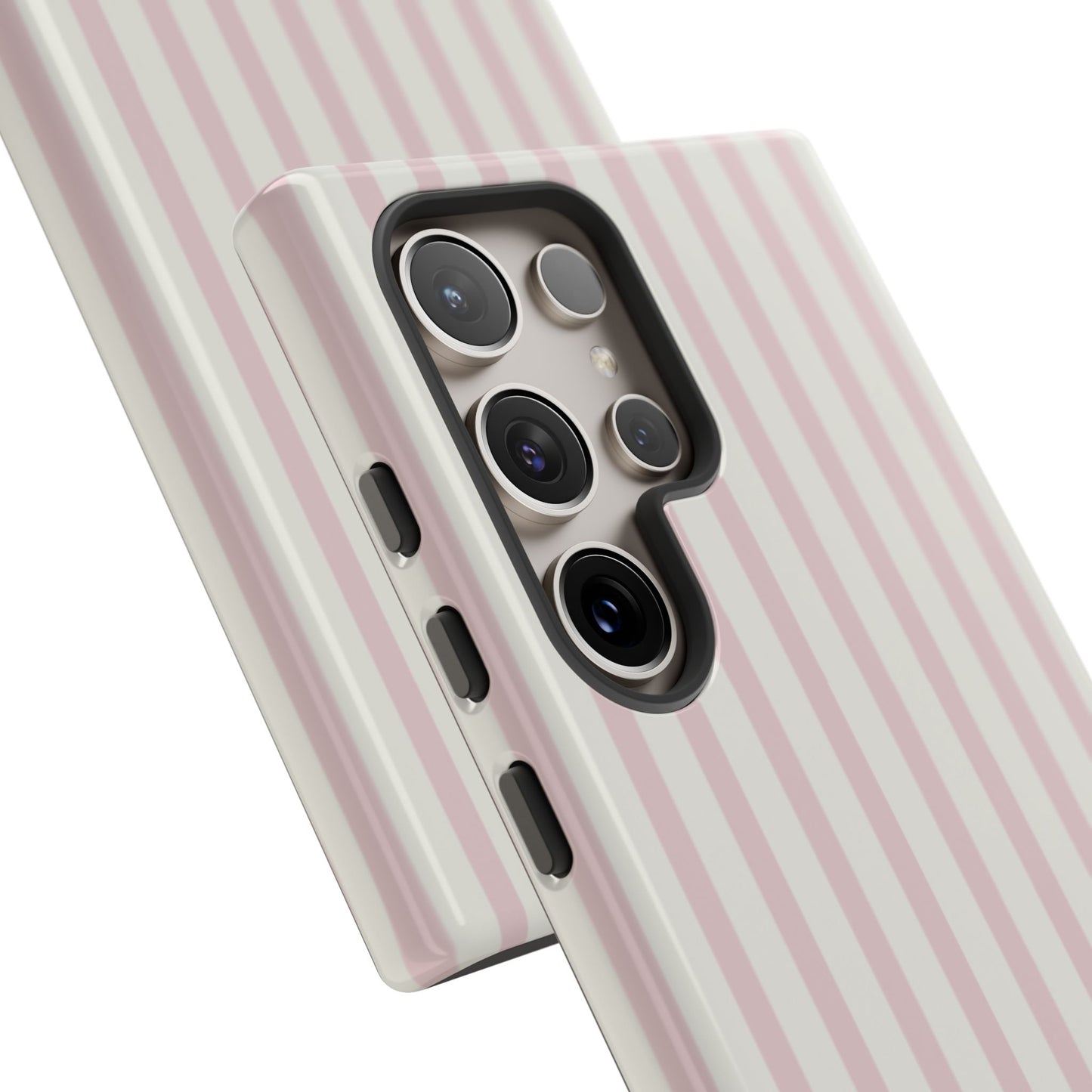 Light Pink Stripe Tough Phone Case