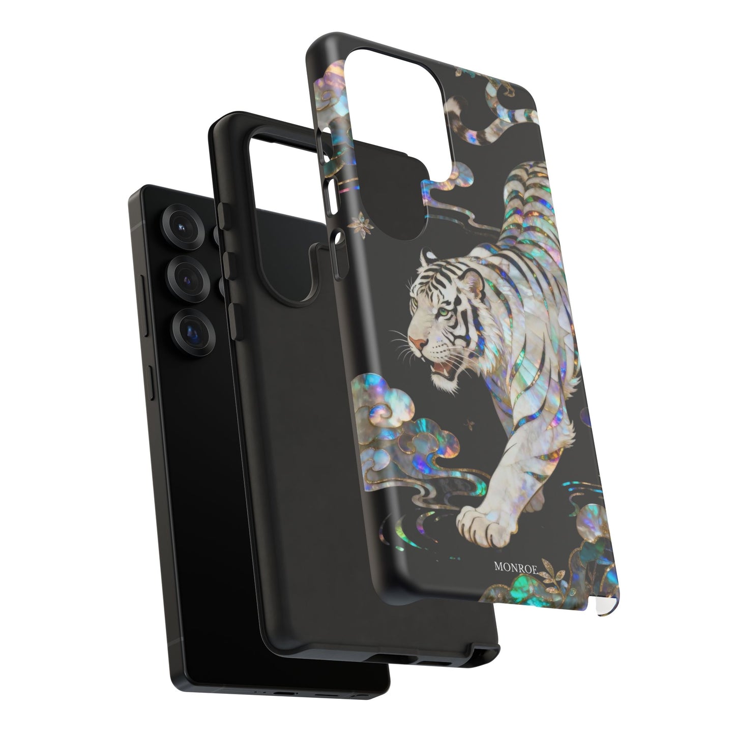 Iridescent White Tiger Tough Case