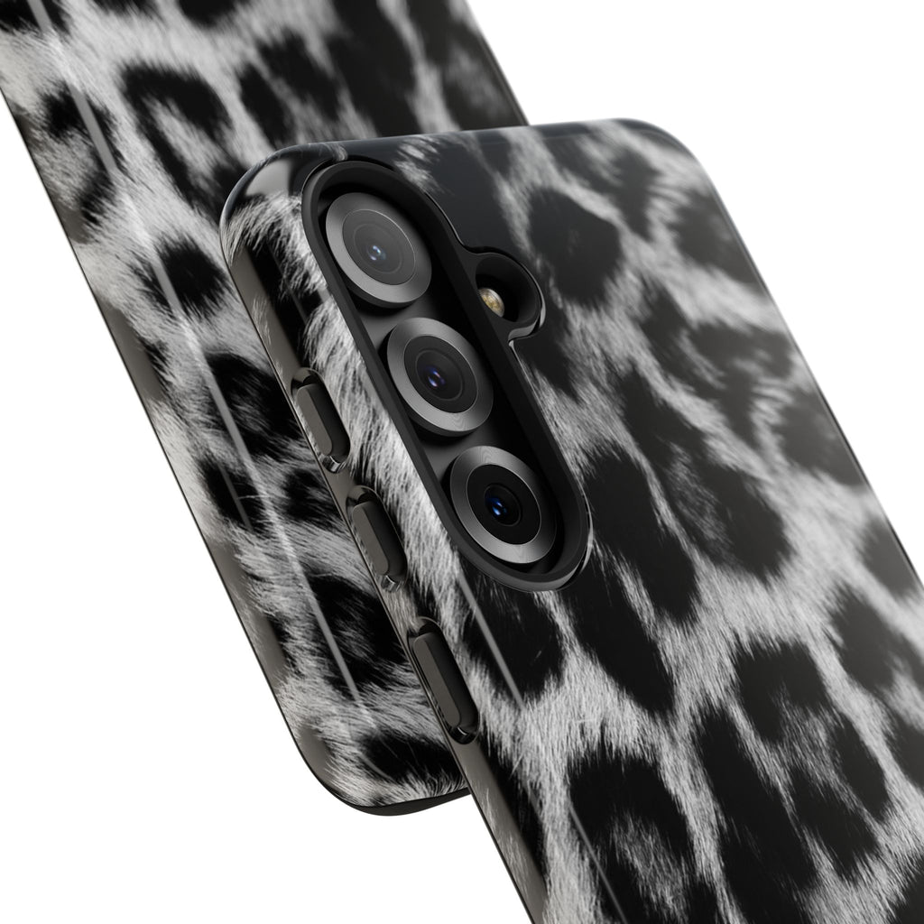 B&W Leopard Phone Case