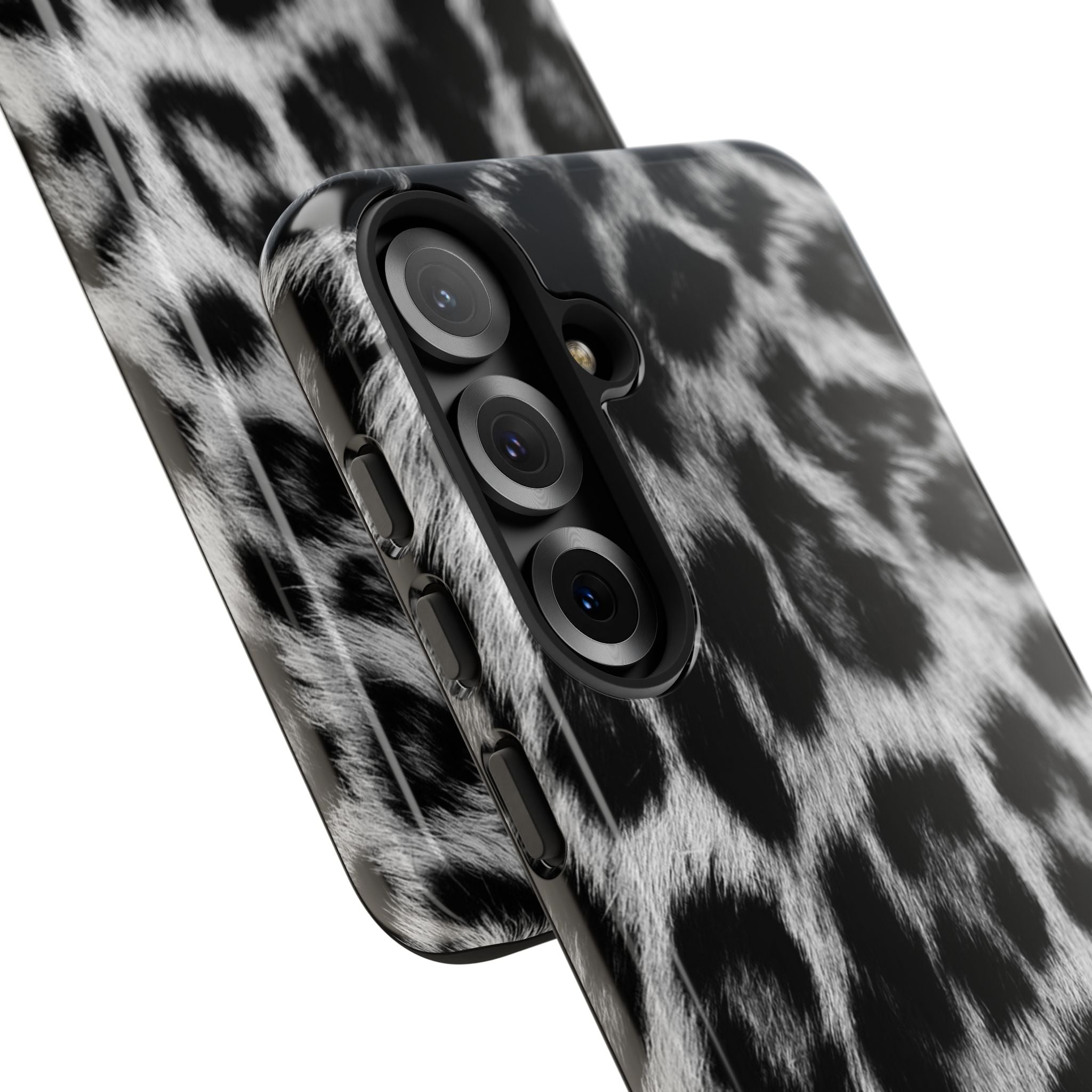 B&W Leopard Phone Case