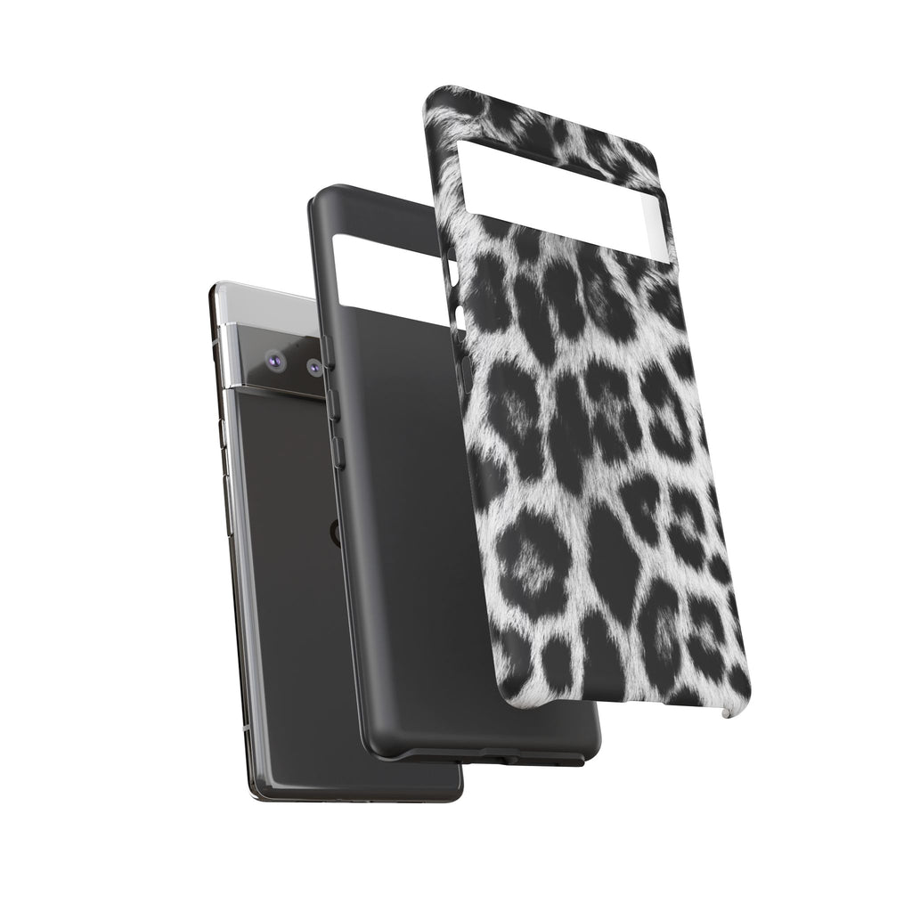 B&W Leopard Phone Case