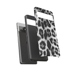 B&W Leopard Phone Case