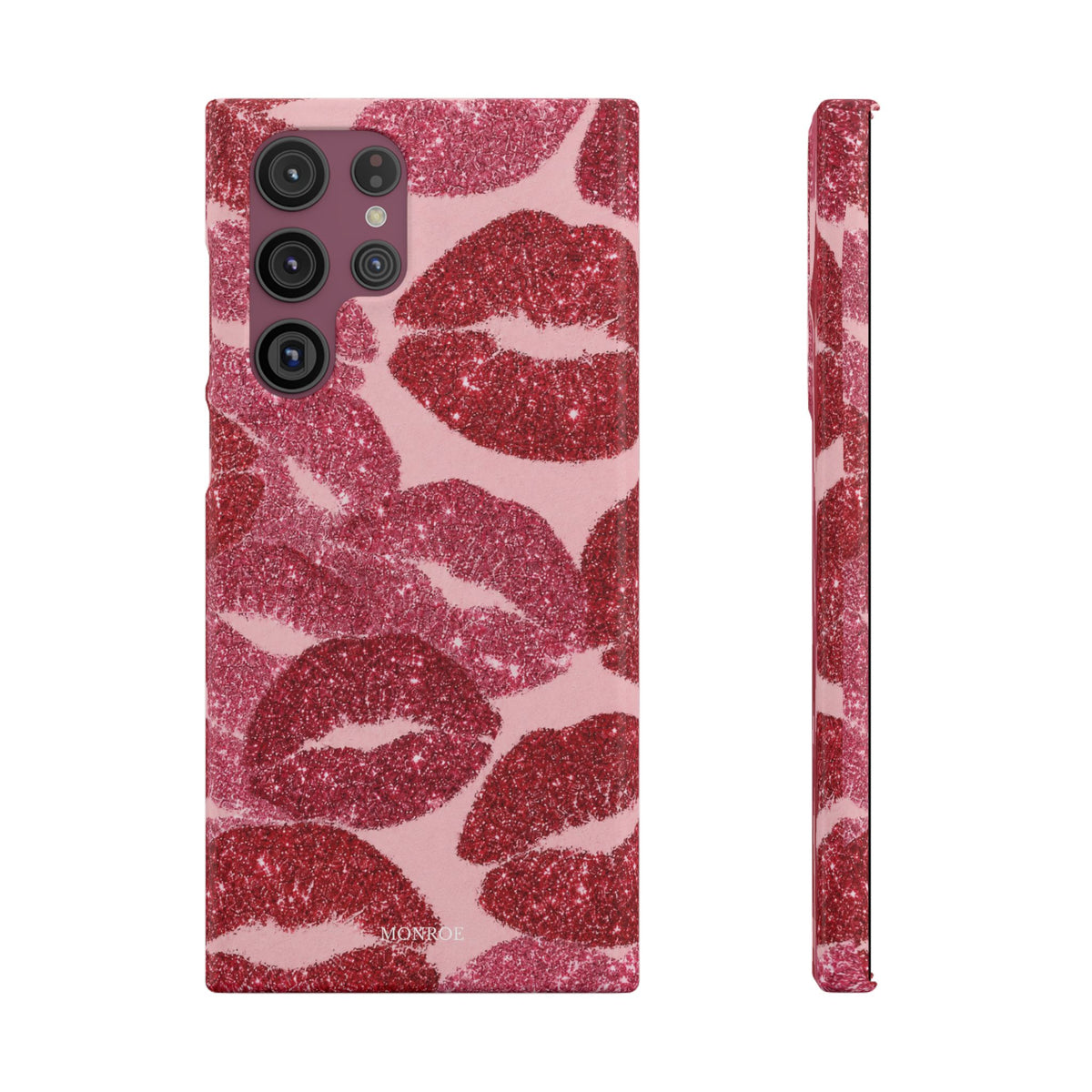 Pink Glitter Kiss Case