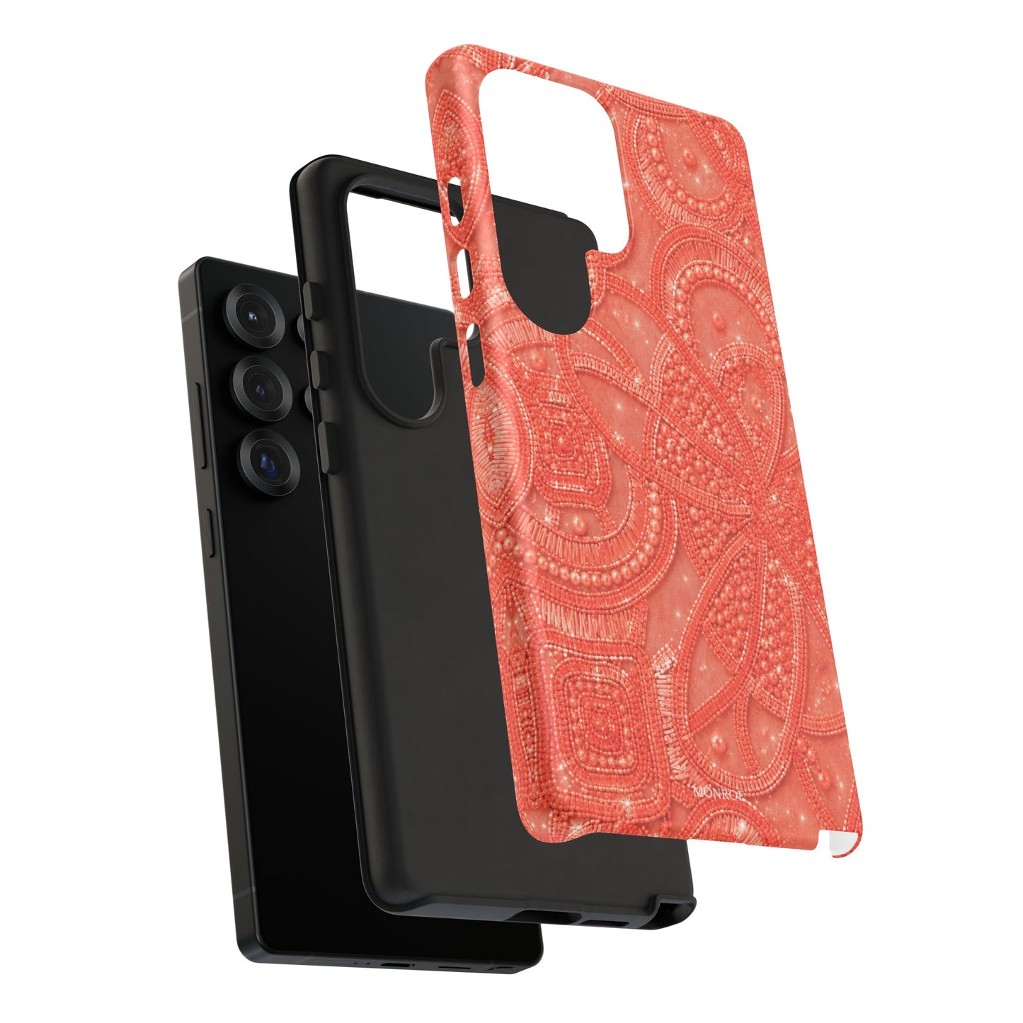 Coral Lace Tough Case