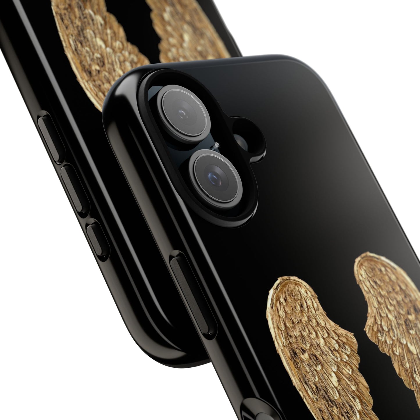Gold Angel Wings Tough Case