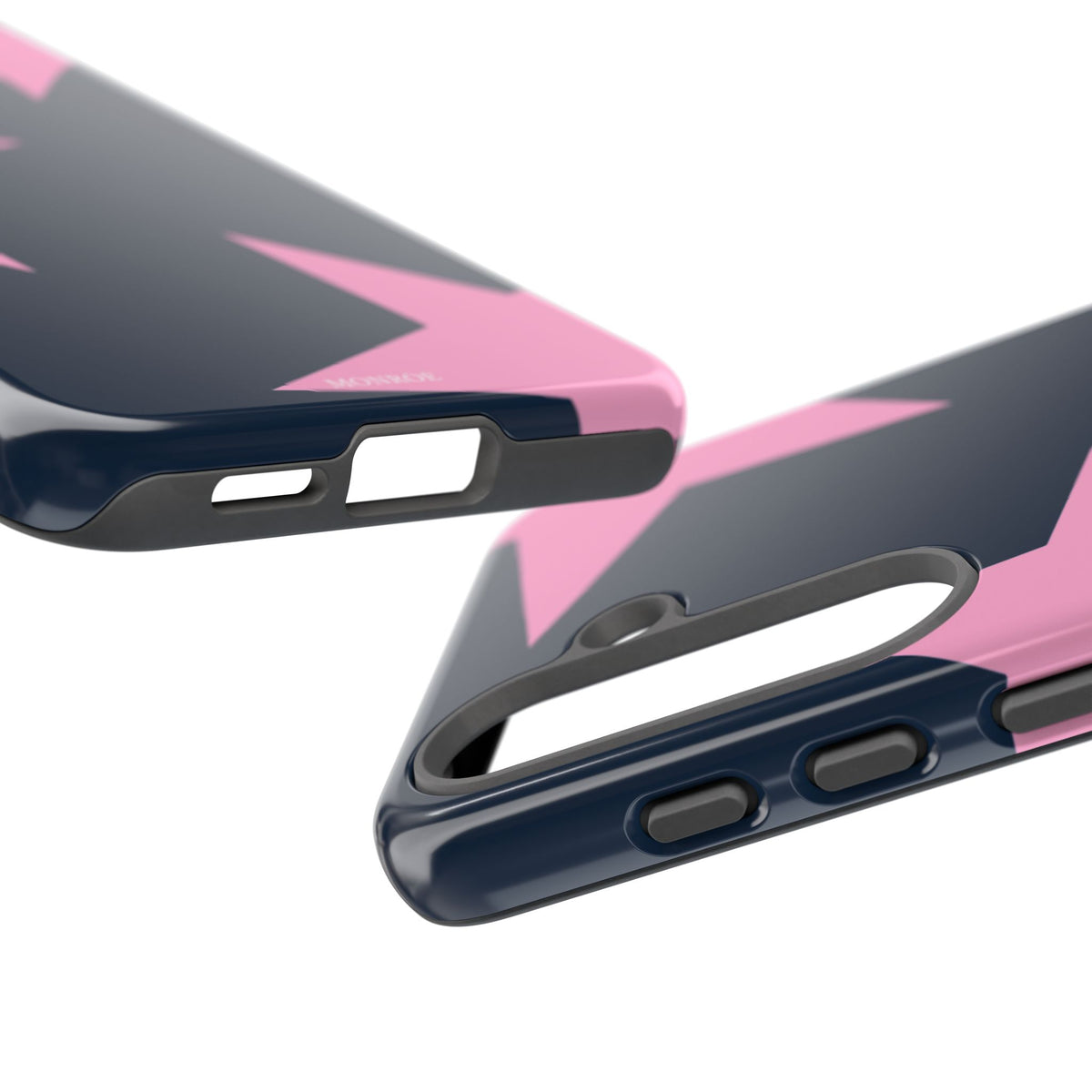 Navy & Pink Star Tough Cover