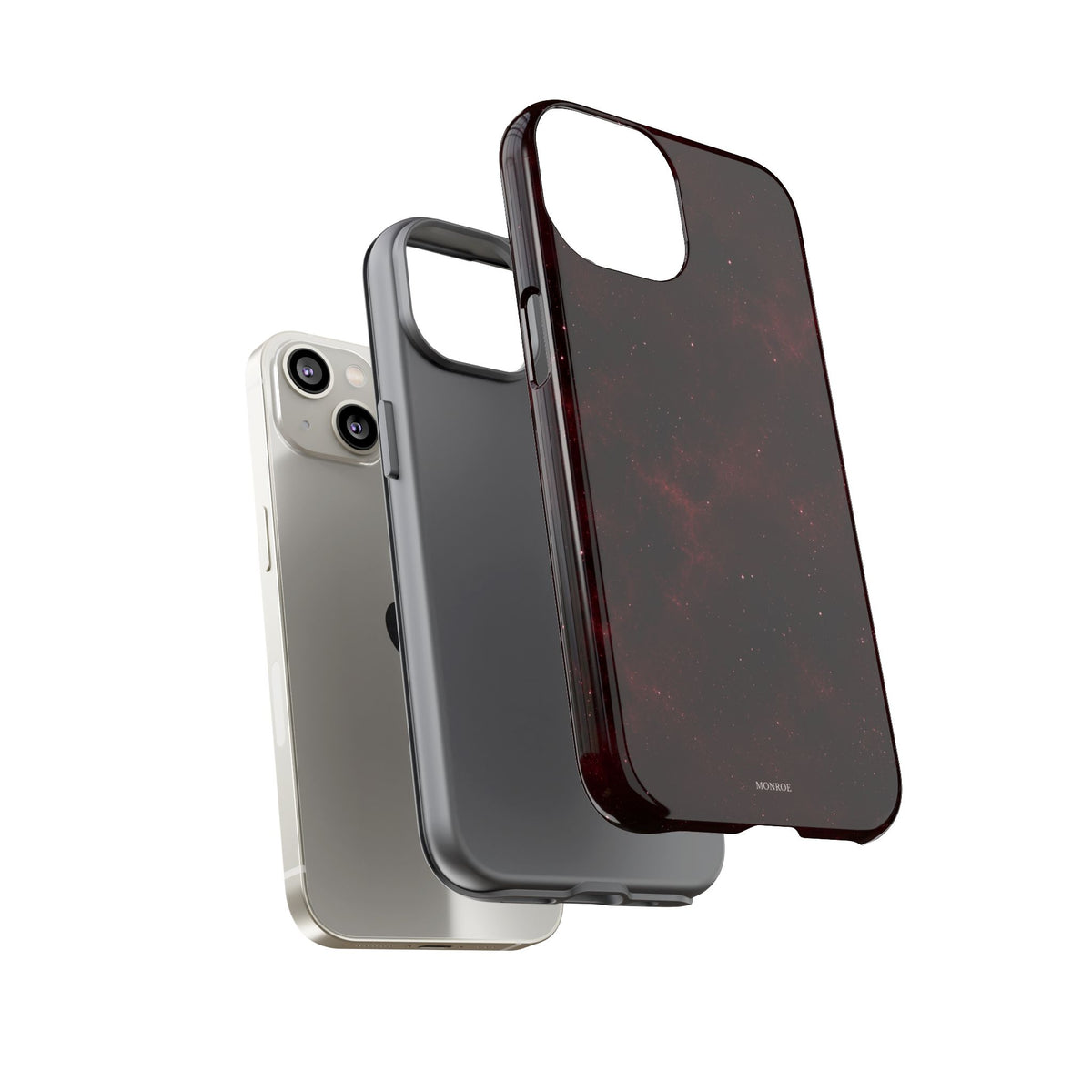 Burgundy Galaxy Tough Case