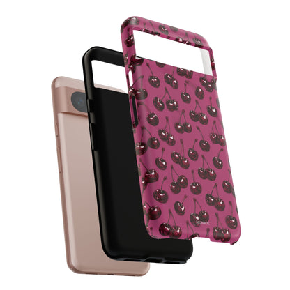 Burgundy Cherries Tough Case