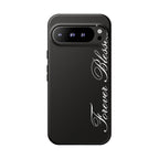 "Forever Blessed" Black Phone Cover